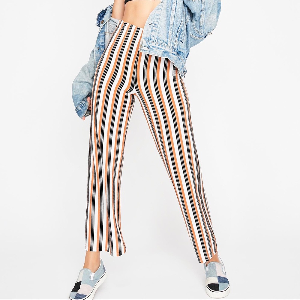 Dolls Kill Round N Round Striped Pants
